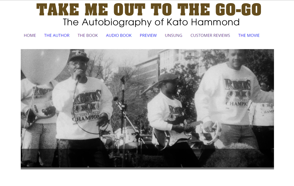 Take Me Out To The Go-Go: The Book